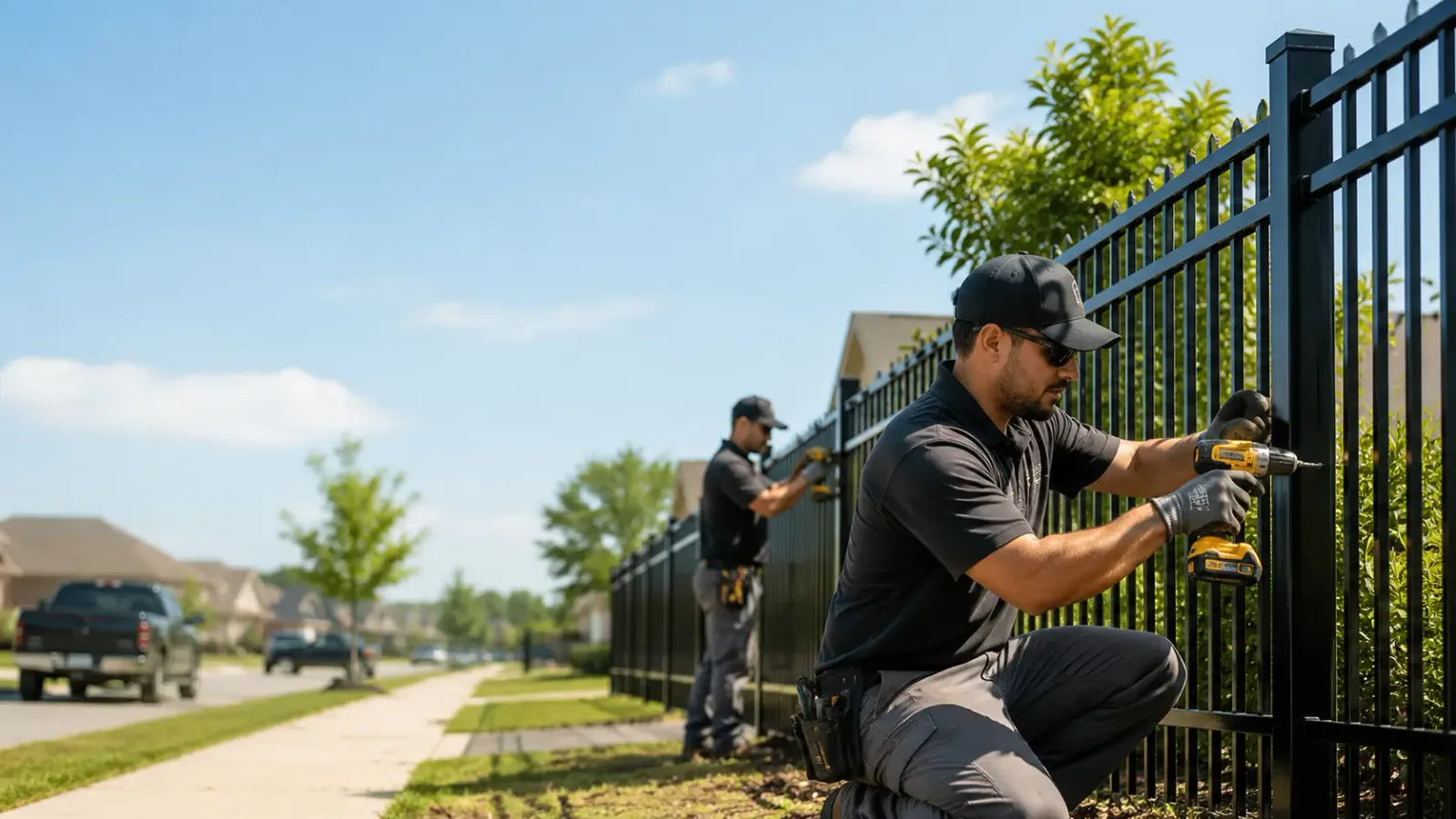 Metal Fence Installation in Columbus, NE